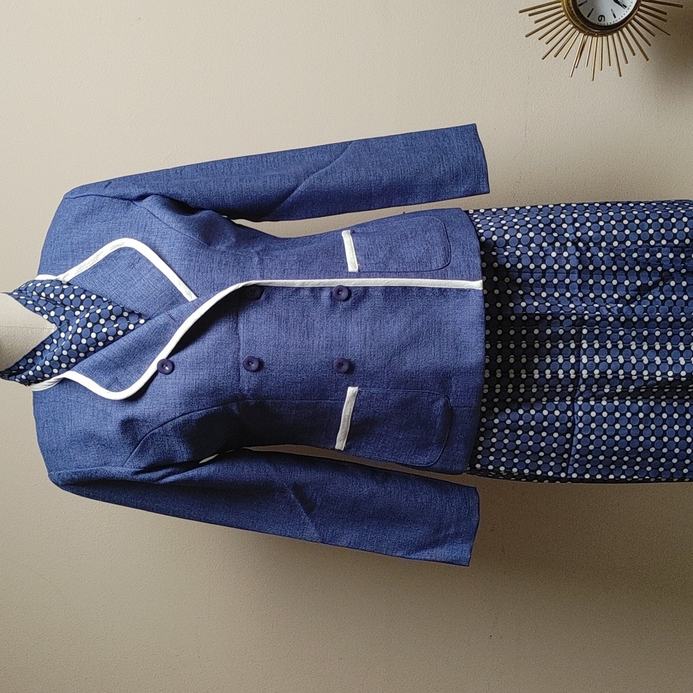 NWOT's Vintage Leslie Fay 3 Piece Suit Size 6P